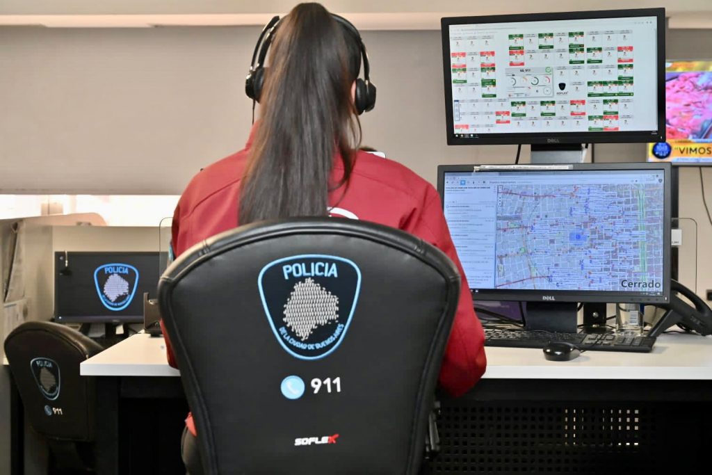 Atención de Denuncias 911 en la Ciudad de Buenos Aires